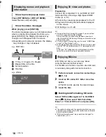 Preview for 18 page of Panasonic DMP-BDT220 Operating Instructions Manual