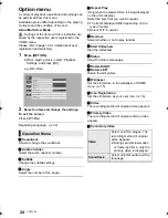 Preview for 24 page of Panasonic DMP-BDT220 Operating Instructions Manual