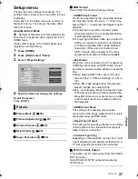 Preview for 27 page of Panasonic DMP-BDT220 Operating Instructions Manual