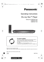 Panasonic DMP-BDT230 Operating Instructions Manual preview