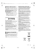 Preview for 3 page of Panasonic DMP-BDT230 Operating Instructions Manual