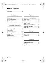 Preview for 4 page of Panasonic DMP-BDT230 Operating Instructions Manual