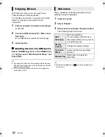 Preview for 22 page of Panasonic DMP-BDT230 Owner'S Manual