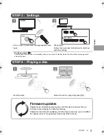 Preview for 3 page of Panasonic DMP-BDT234 Basic Operating Instructions Manual