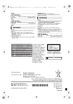 Preview for 108 page of Panasonic DMP-BDT260 Basic Operating Instructions Manual