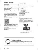 Preview for 4 page of Panasonic dmp-bdt280 Basic Operating Instructions Manual