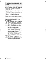 Preview for 12 page of Panasonic dmp-bdt280 Basic Operating Instructions Manual