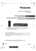 Preview for 1 page of Panasonic dmp-bdt280 Basic Owner'S Manual