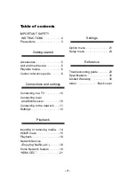 Preview for 4 page of Panasonic dmp-bdt280 Owner'S Manual