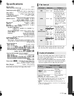 Предварительный просмотр 39 страницы Panasonic DMP-BDT310 Owner'S Manual