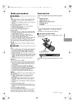 Preview for 3 page of Panasonic DMP-BDT320 Basic Operating Instructions Manual