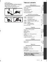 Preview for 3 page of Panasonic DMP-BDT320 Operating Instructions Manual