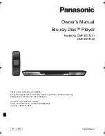Preview for 1 page of Panasonic DMP-BDT320 Owner'S Manual