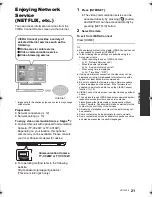 Preview for 21 page of Panasonic DMP-BDT320 Owner'S Manual