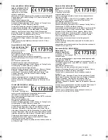 Preview for 71 page of Panasonic DMP-BDT330 Basic Operating Instructions Manual