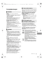 Preview for 17 page of Panasonic DMP-BDT363 Basic Operating Instructions Manual