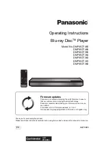 Panasonic DMP-BDT363 Operating Instructions Manual preview