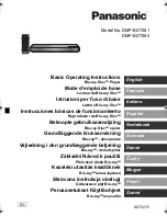 Preview for 1 page of Panasonic DMP-BDT380 Basic Operating Instructions Manual