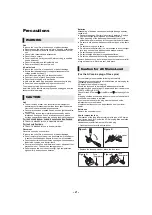 Preview for 2 page of Panasonic DMP-BDT380GN Operating Instructions Manual