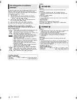 Preview for 12 page of Panasonic DMP-BDT383 Basic Operating Instructions Manual