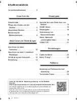 Preview for 4 page of Panasonic DMP-BDT385 Basic Operating Instructions Manual