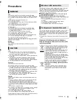 Preview for 5 page of Panasonic DMP-BDT460 Basic Operating Instructions Manual