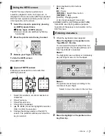 Предварительный просмотр 7 страницы Panasonic DMP-BDT500 Operating Instructions Manual