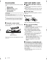 Preview for 4 page of Panasonic DMP-BDT500 Owner'S Manual