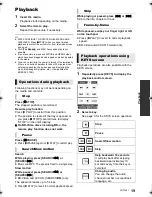 Preview for 19 page of Panasonic DMP-BDT500 Owner'S Manual