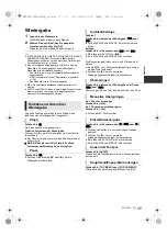 Preview for 17 page of Panasonic DMP-BDT700 Basic Operating Instructions Manual