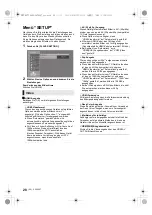 Preview for 28 page of Panasonic DMP-BDT700 Basic Operating Instructions Manual