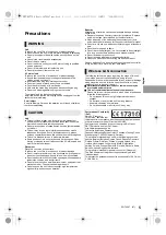 Preview for 47 page of Panasonic DMP-BDT700 Basic Operating Instructions Manual