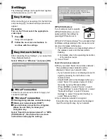 Preview for 14 page of Panasonic DMP-BDT700 Operating Instructions Manual