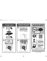 Предварительный просмотр 2 страницы Panasonic DMP-DSB100 Quick Start Manual