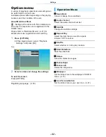 Preview for 22 page of Panasonic DMP-MS10 Owner'S Manual