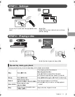 Предварительный просмотр 7 страницы Panasonic DMP-UB300 Basic Operating Instructions Manual