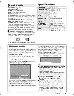 Preview for 9 page of Panasonic DMP-UB300 Basic Owner'S Manual