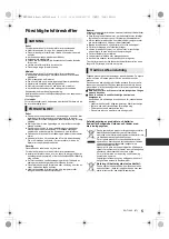 Preview for 67 page of Panasonic DMP-UB900 Basic Operating Instructions Manual