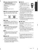 Preview for 7 page of Panasonic DMP-UB900 Owner'S Manual