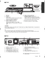 Preview for 9 page of Panasonic DMP-UB900 Owner'S Manual