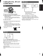 Preview for 13 page of Panasonic DMPB500 - PORTABLE BLU-RAY DISC PLAYER Operating Instructions Manual