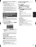 Preview for 15 page of Panasonic DMPB500 - PORTABLE BLU-RAY DISC PLAYER Operating Instructions Manual