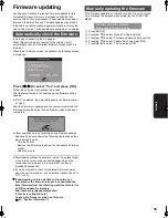 Preview for 35 page of Panasonic DMPB500 - PORTABLE BLU-RAY DISC PLAYER Operating Instructions Manual