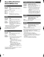 Preview for 46 page of Panasonic DMPB500 - PORTABLE BLU-RAY DISC PLAYER Operating Instructions Manual