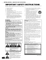 Preview for 2 page of Panasonic DMPBD10A - BD/DVD PLAYER Operating Instructions Manual