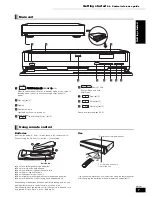 Preview for 7 page of Panasonic DMPBD10A - BD/DVD PLAYER Operating Instructions Manual