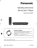 Panasonic DMPBD79 Operating Instructions Manual preview