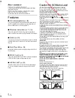 Preview for 2 page of Panasonic DMPBDT100 - 3D BLU-RAY DISC PLAYER Operating Instructions Manual