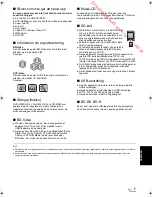 Preview for 261 page of Panasonic DMPBDT100 - 3D BLU-RAY DISC PLAYER Operating Instructions Manual