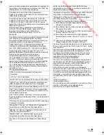 Preview for 297 page of Panasonic DMPBDT100 - 3D BLU-RAY DISC PLAYER Operating Instructions Manual